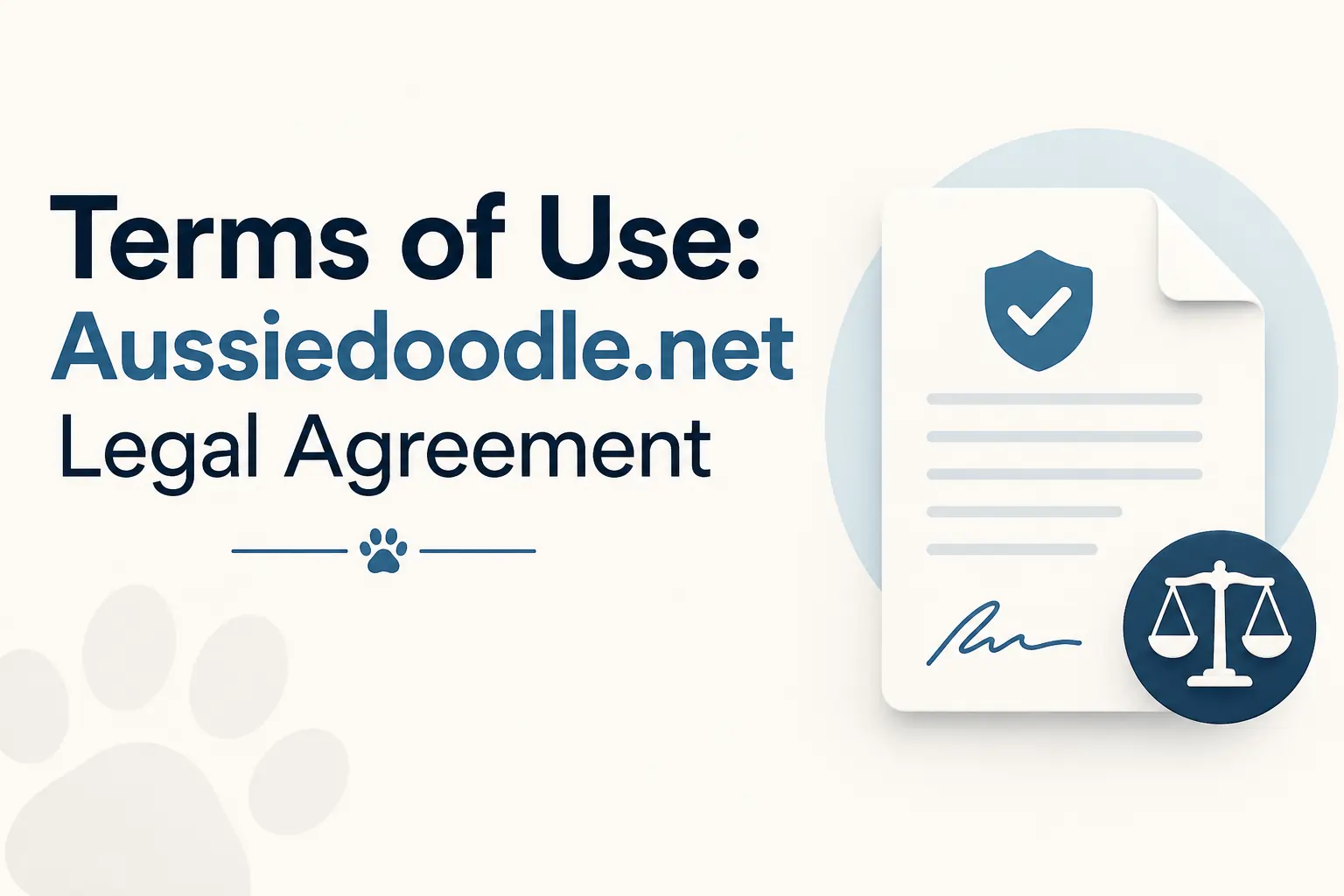 Terms of Use: Aussiedoodle.net Legal Agreement