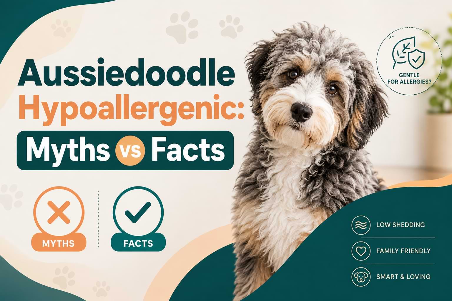 Aussiedoodle Hypoallergenic Myths vs Facts
