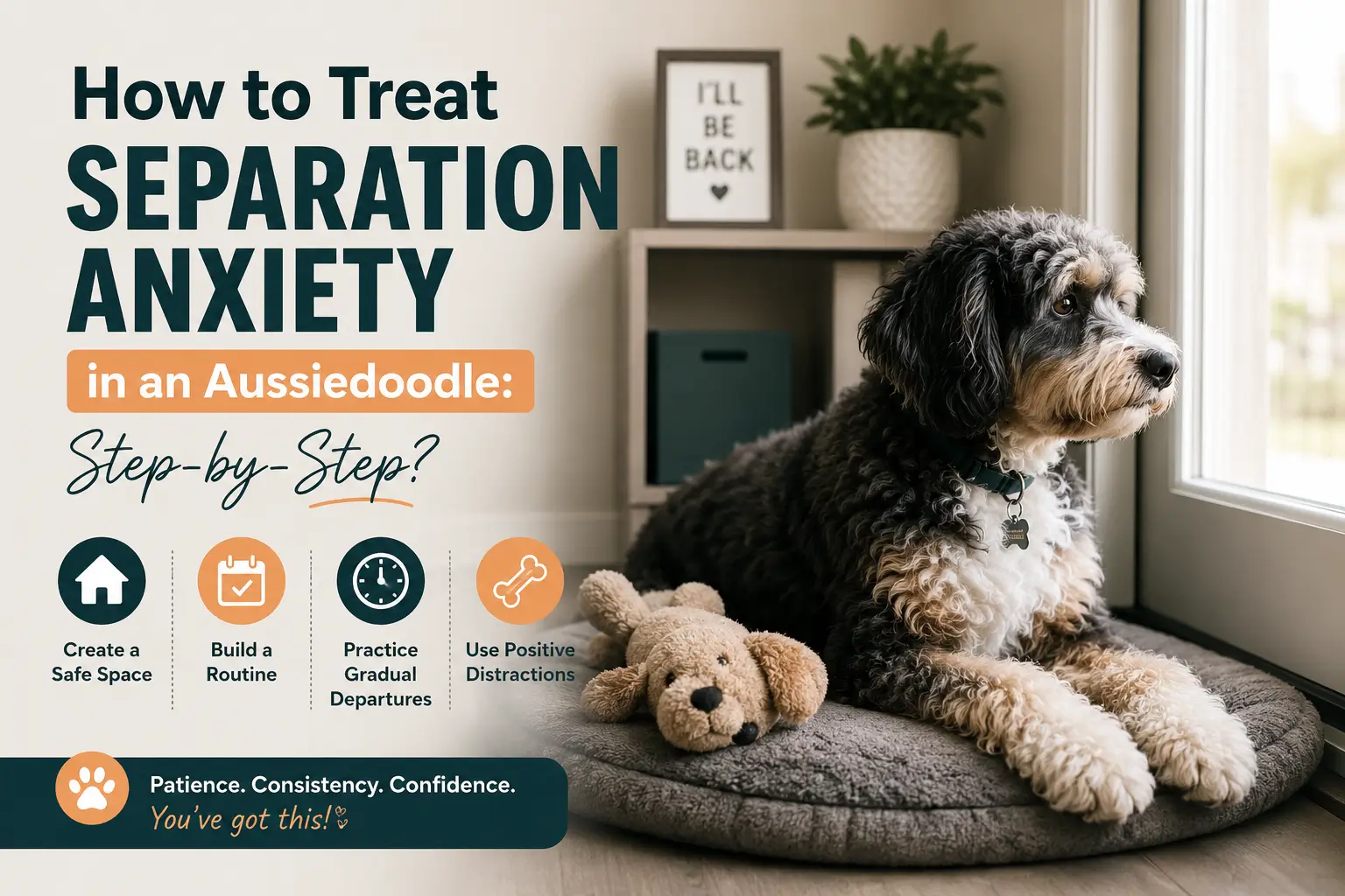 How to Treat Separation Anxiety in an Aussiedoodle Step-by-Step