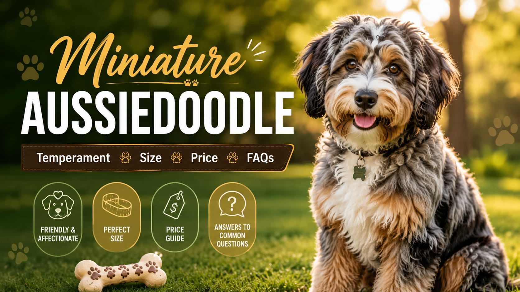 Miniature Aussiedoodle Temperament, Size, Price & FAQs