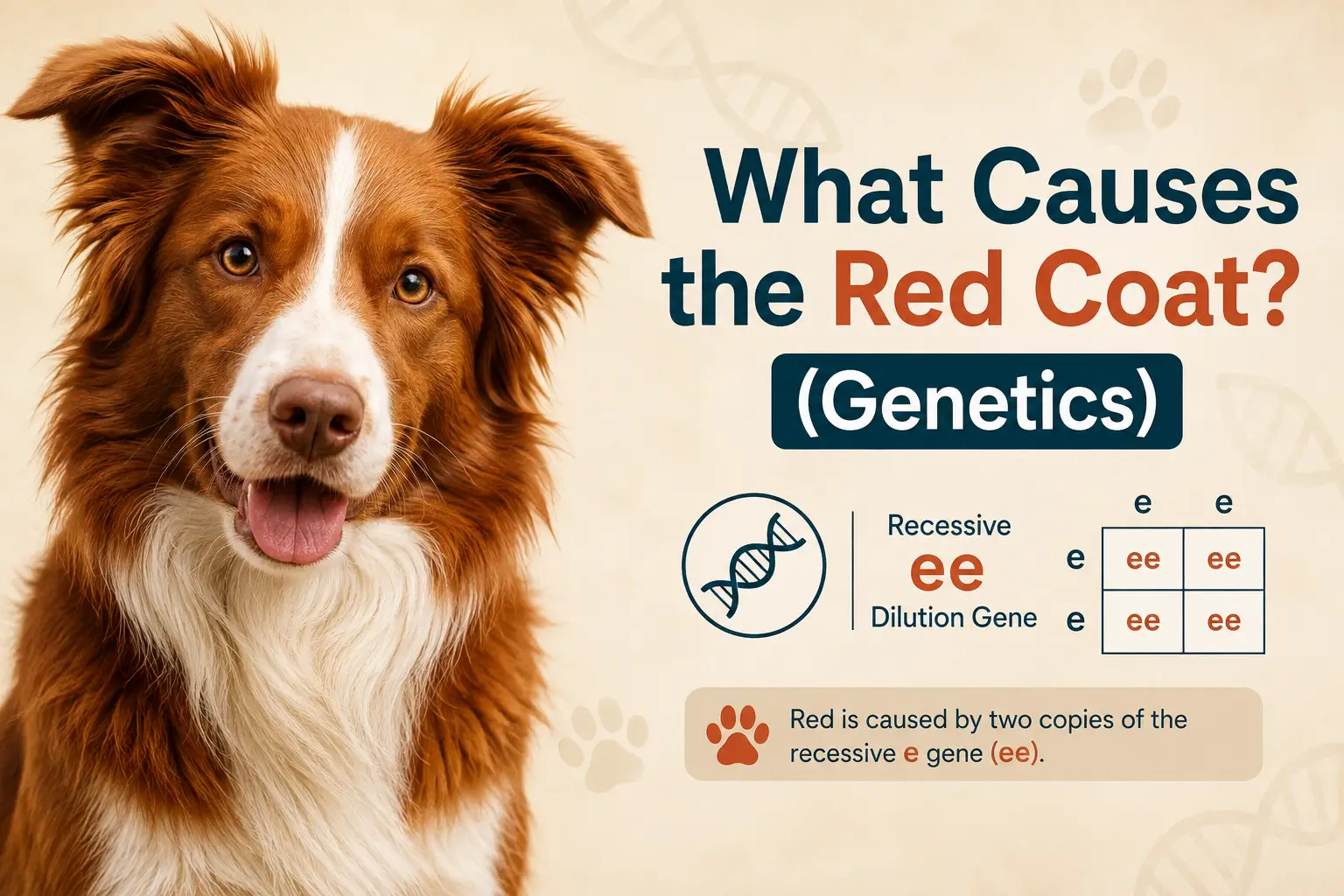 What Causes the Red Coat (Genetics)