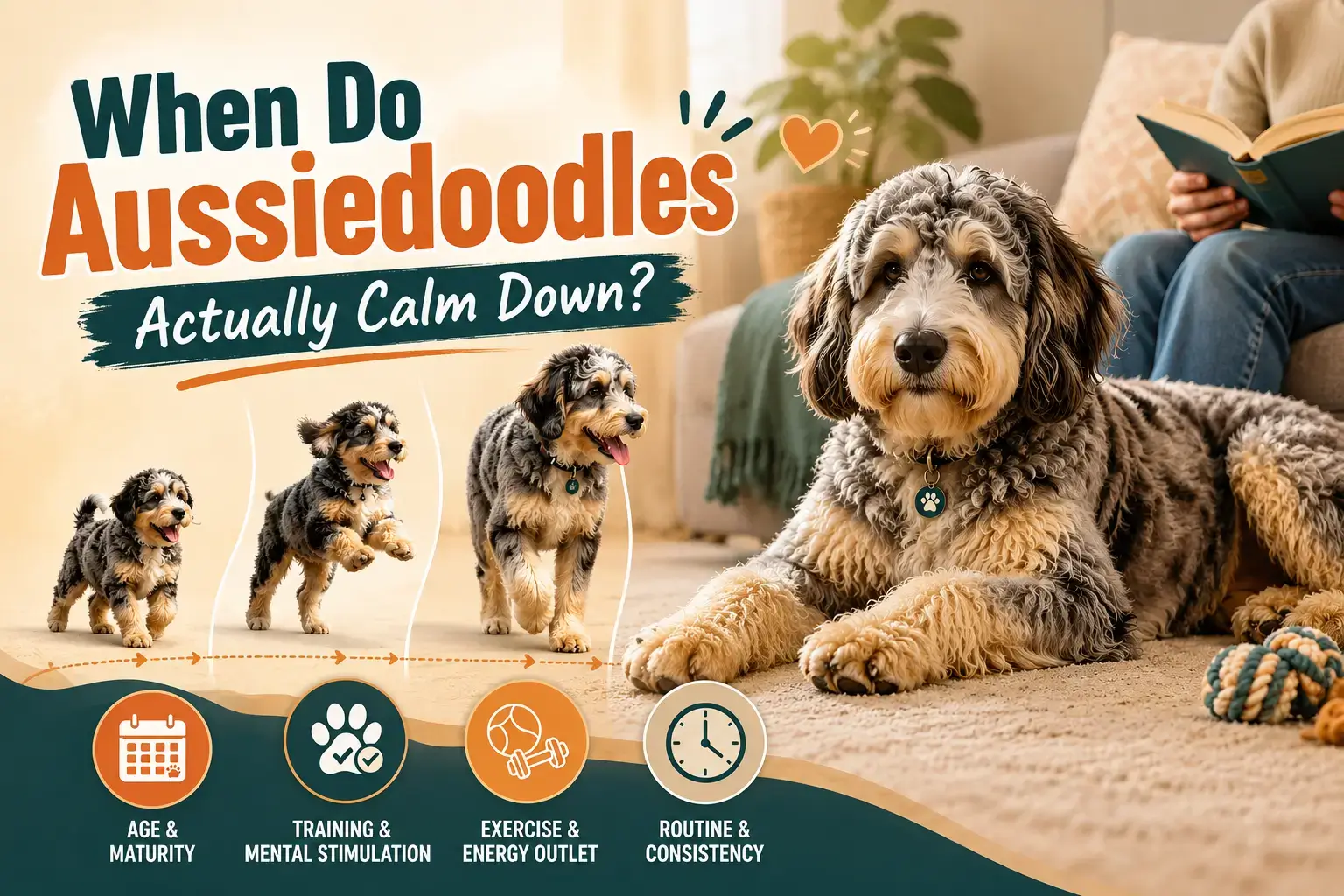 When Do Aussiedoodles Actually Calm Down