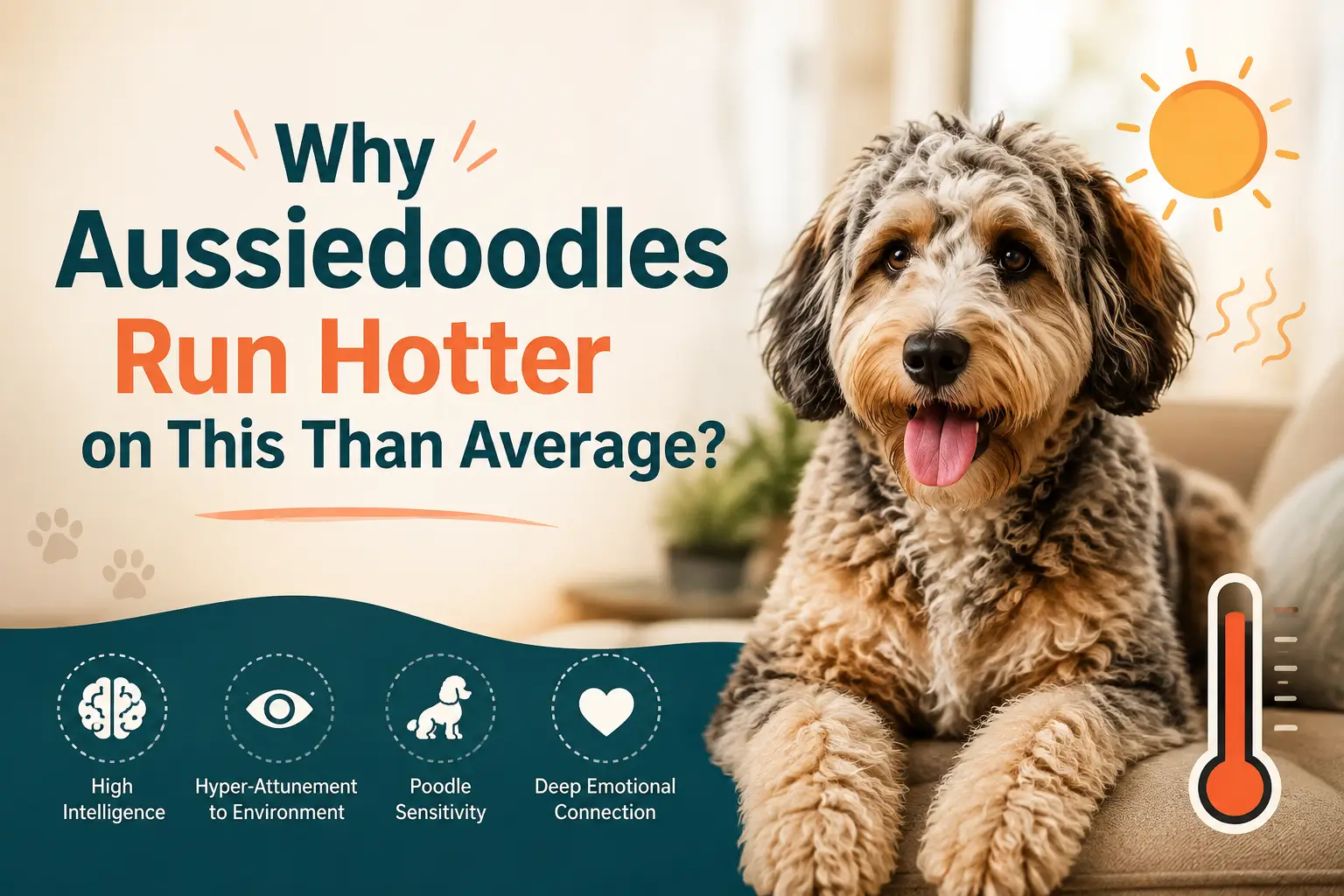 Why Aussiedoodles Run Hotter on This Than Average